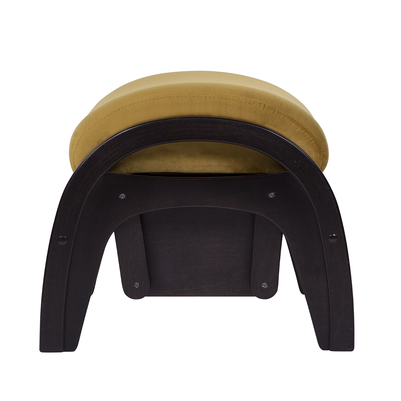  Пуф Мэйсон  Охра каркас  Венге структура