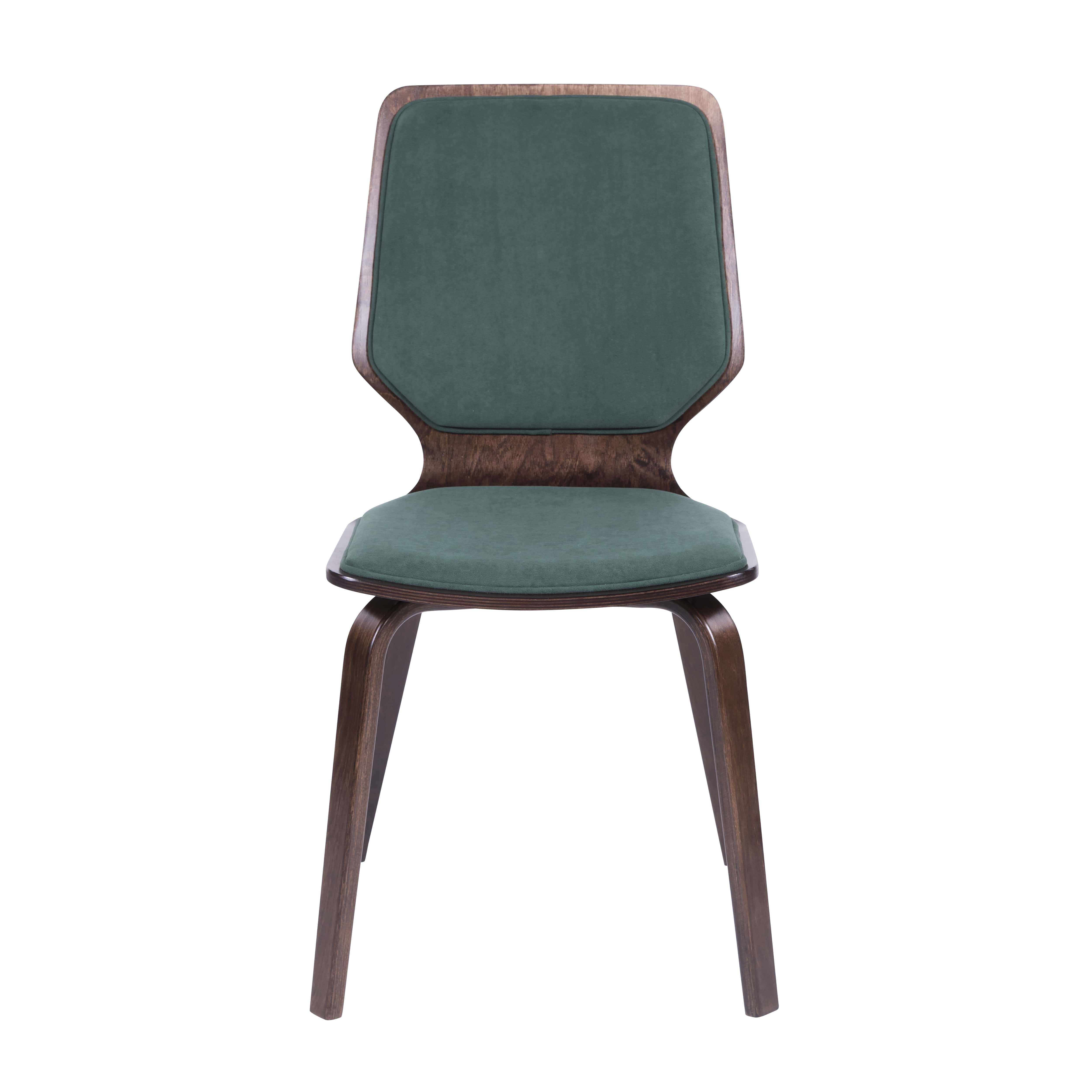 стул Бертран Малахит каркас Орех