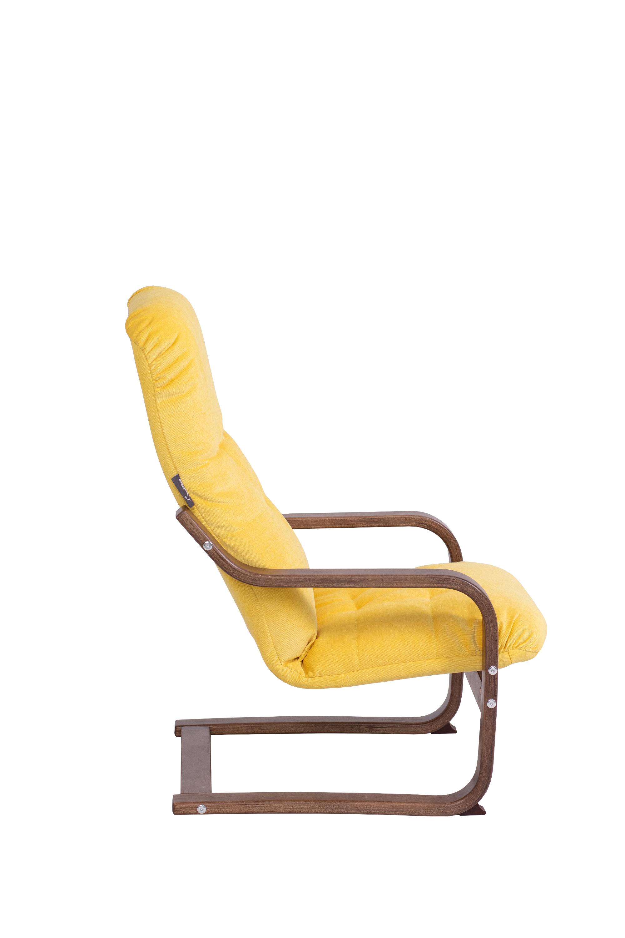 детское кресло Сайма Kids Вельвет Люкс 72 - оранжевый каркас Берёза