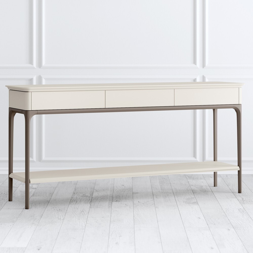 Консоль с полкой белый Pr03AT