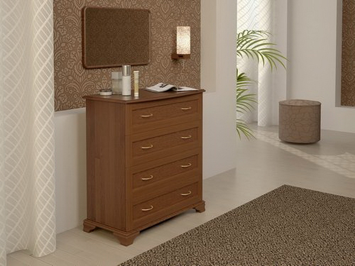 Комод из дерева Лира 4 ящика