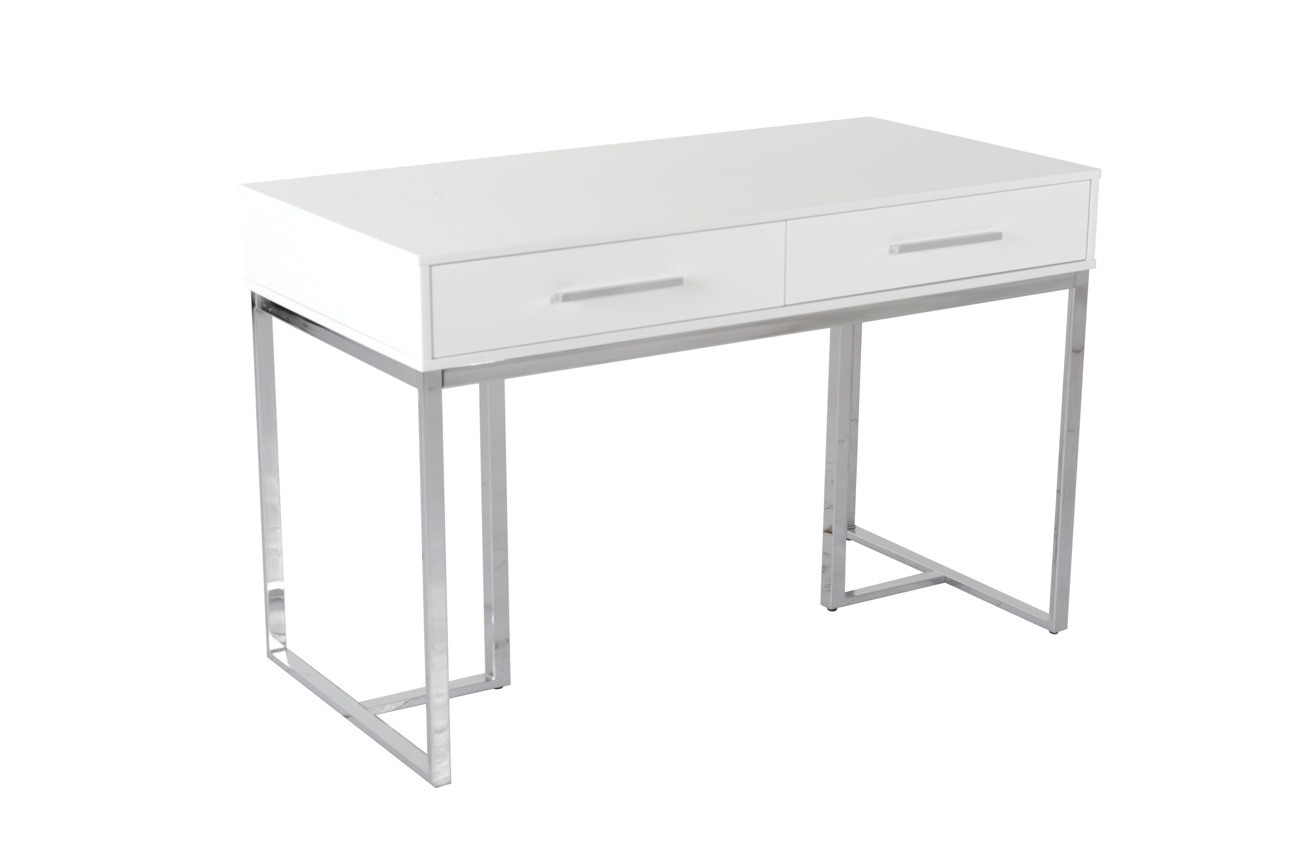 Стол-консоль Армада F-1543, 120х60х78 см, белый, серебро