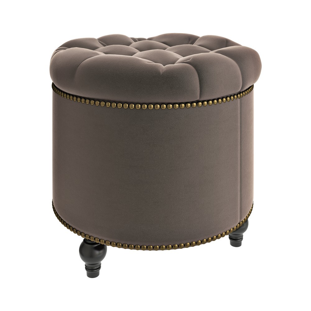 Пуф круглый открывающийся 