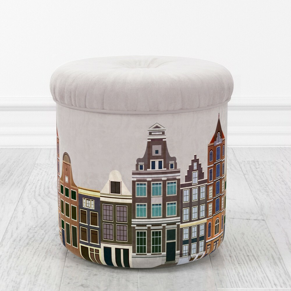 Пуф круглый 