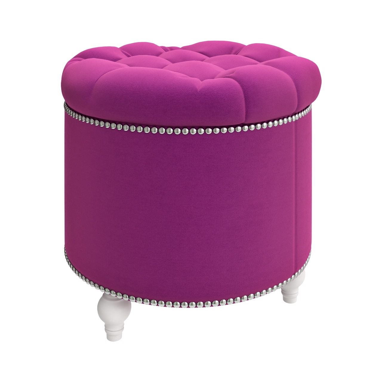 Пуф круглый открывающийся 