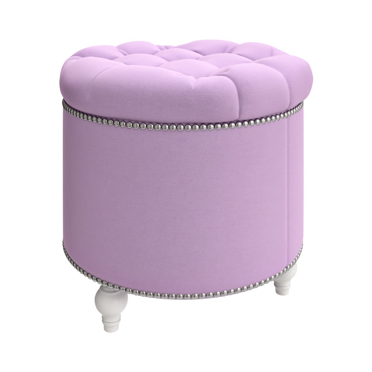 Пуф круглый открывающийся 