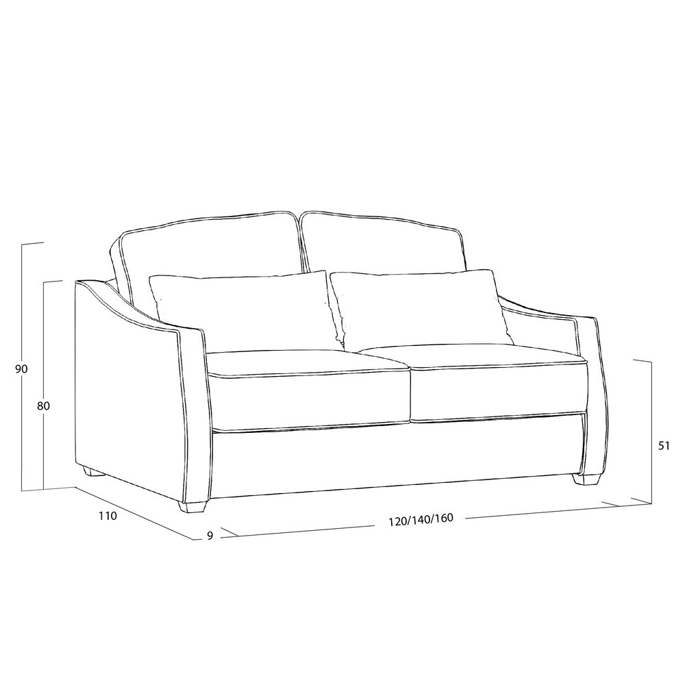 Диван Infante DIf-I-160-K03-KaB03-0382