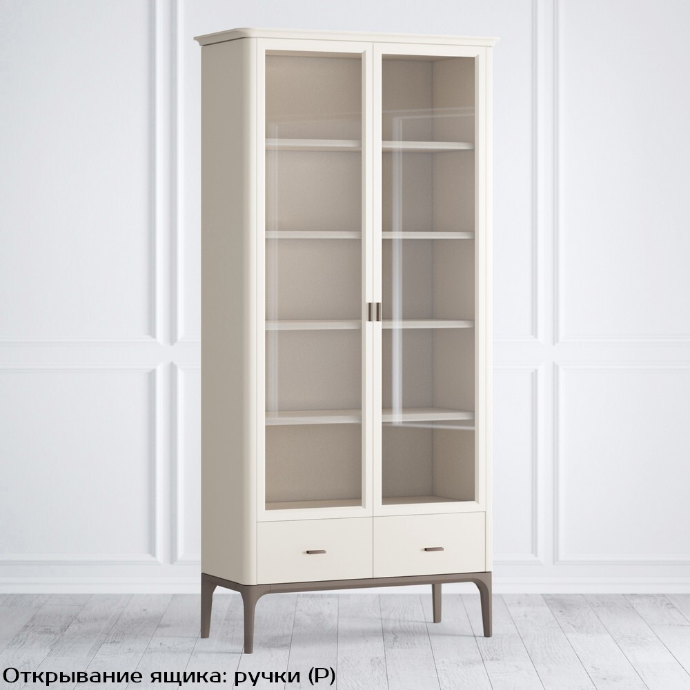 Шкаф книжный 2 ящика 