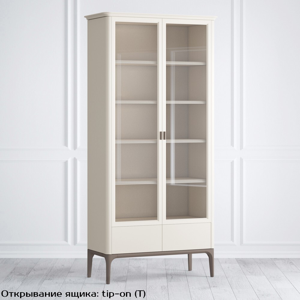 Шкаф книжный 2 ящика 