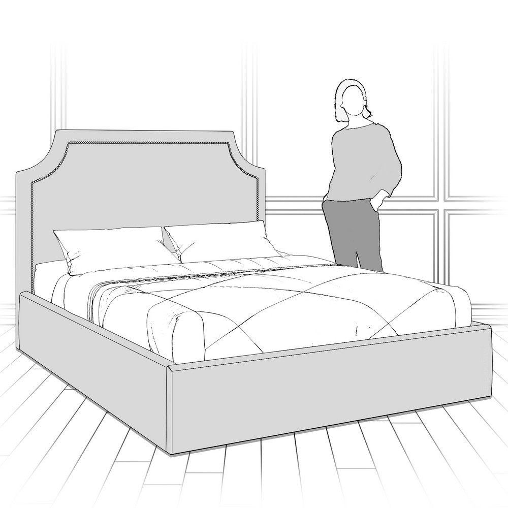 Кровать с подъемным механизмом K09-1200-N-B12