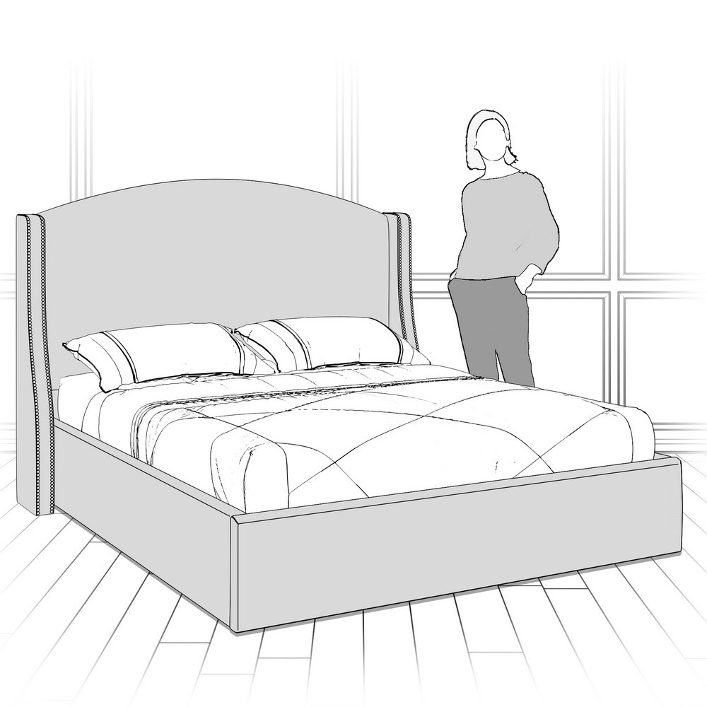 Кровать с подъемным механизмом K10-1200-N-0589