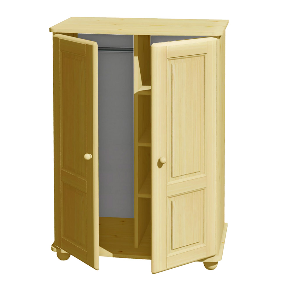 Шкаф Норд 2-х ств комбинированный 142