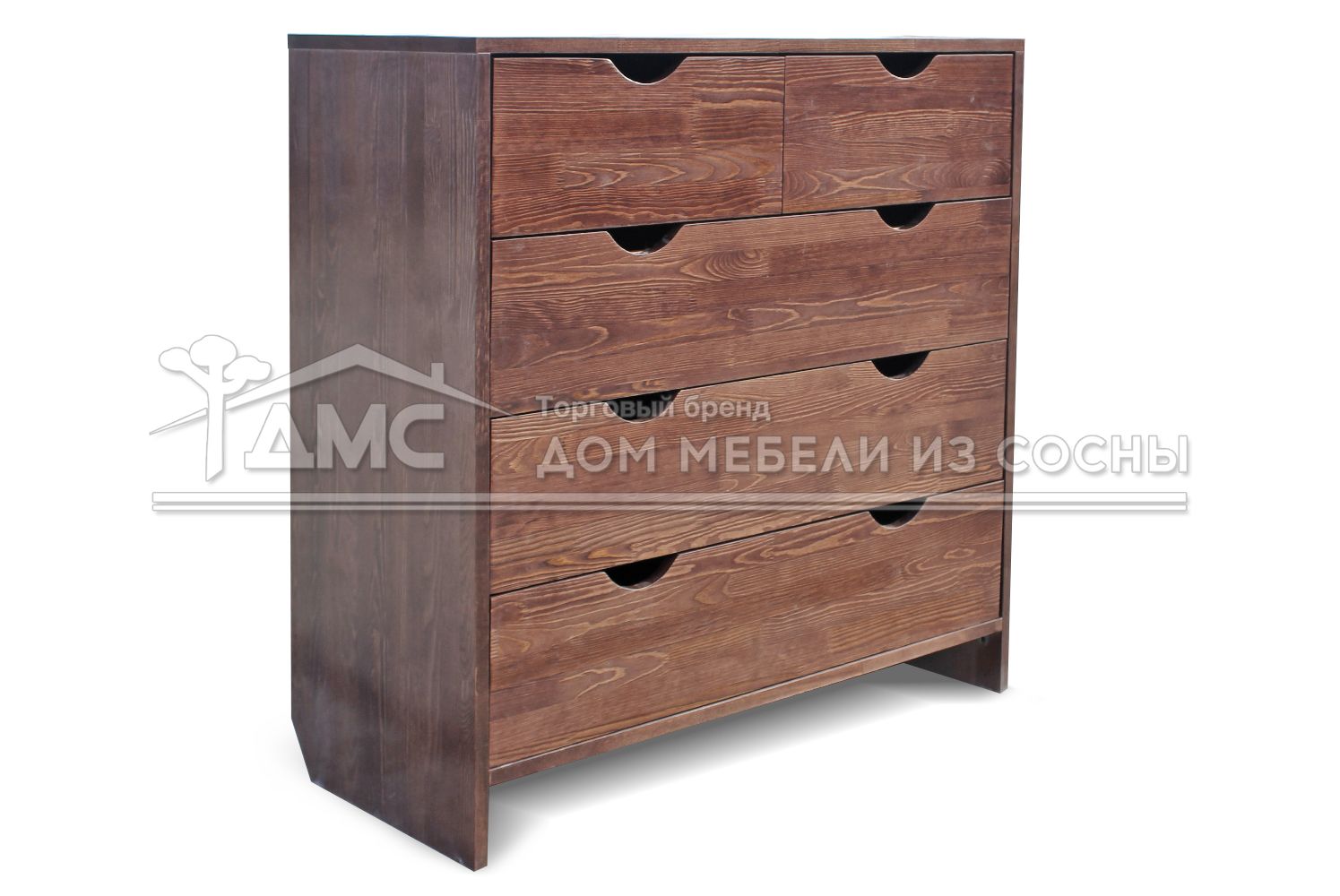 Комод с 5 ящиками массив сосны Икеа