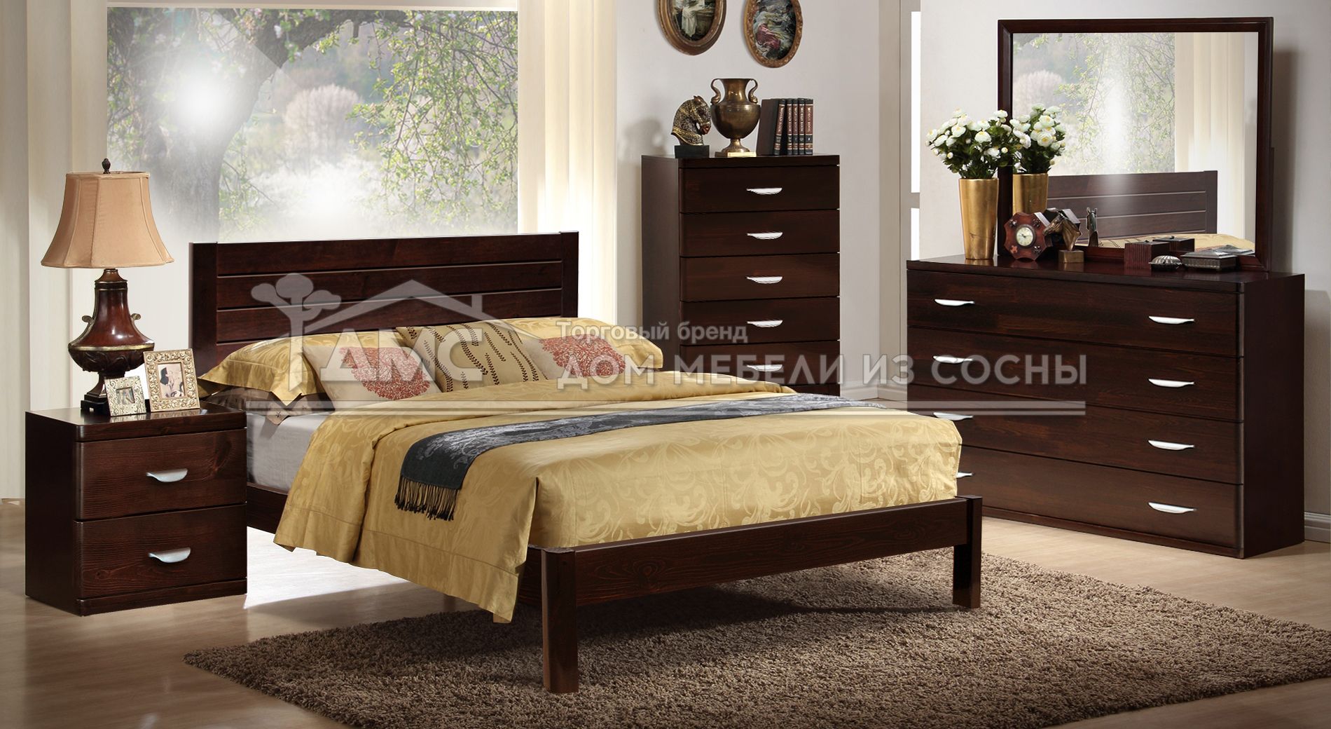 Кровать Готика 1800х2000