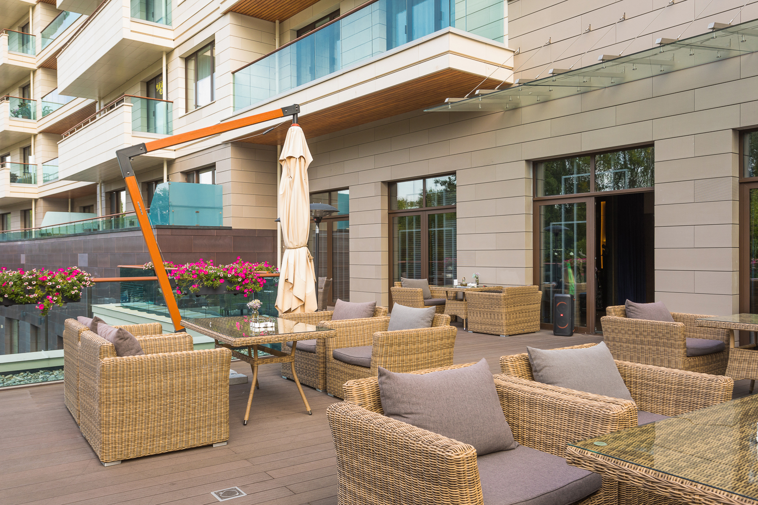 "Капуто" кресло из искусственного ротанга, цвет соломенный