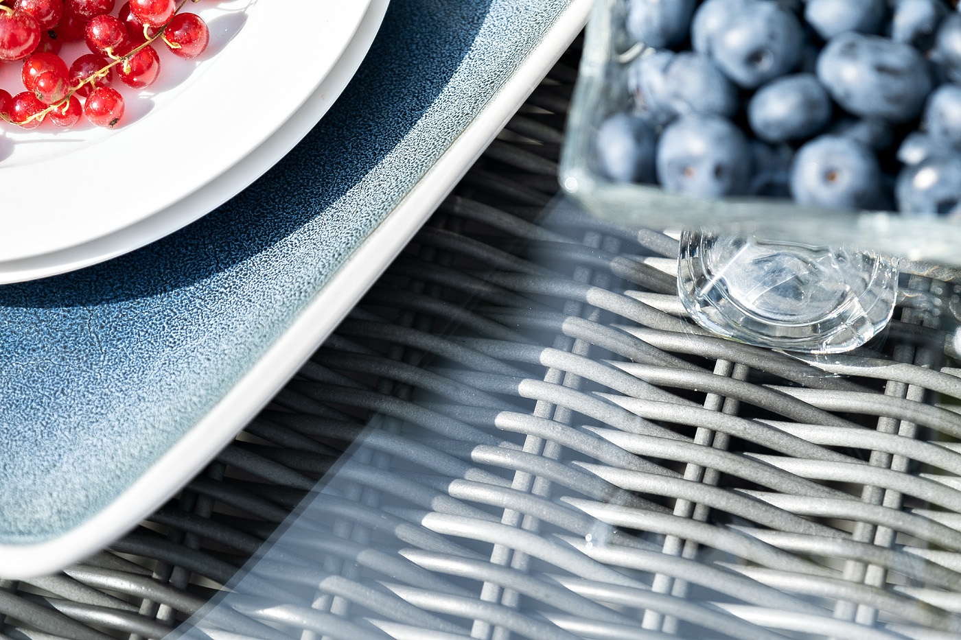 "Капуто" лаунж-зона из искусственного ротанга, цвет графит