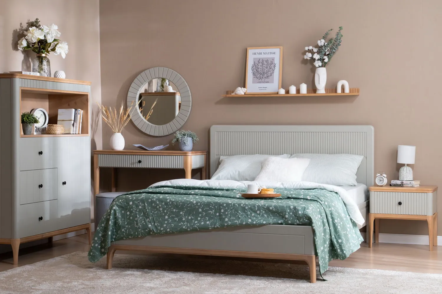 Кровать из дерева Грета №1 1600х2000