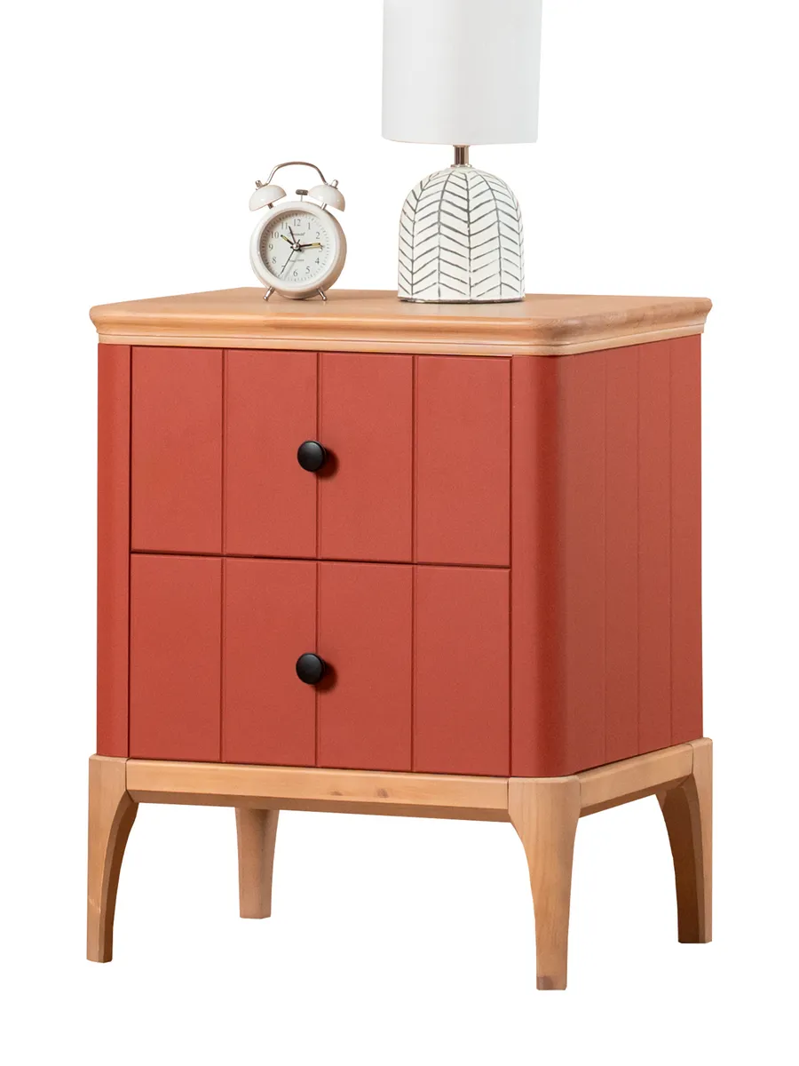 Тумба из дерева 2 ящика Грета №2-140