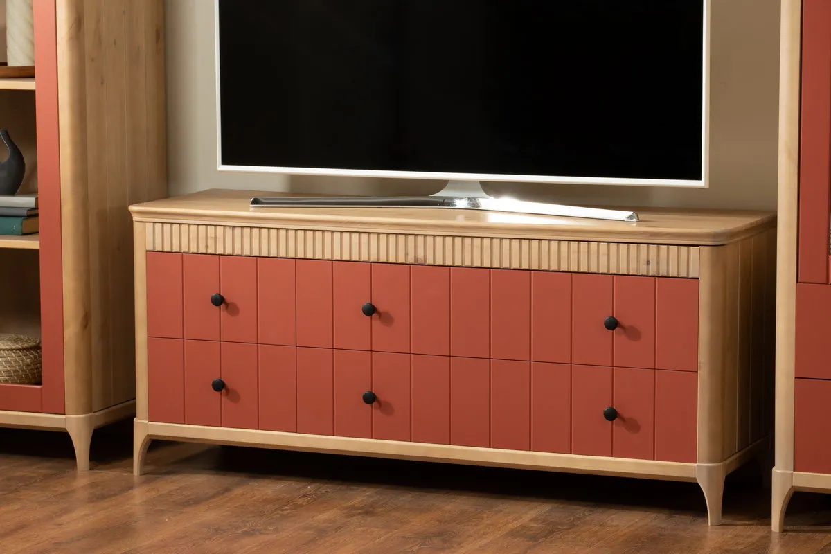   Тумба ТВ массив сосны Грета №4-140  