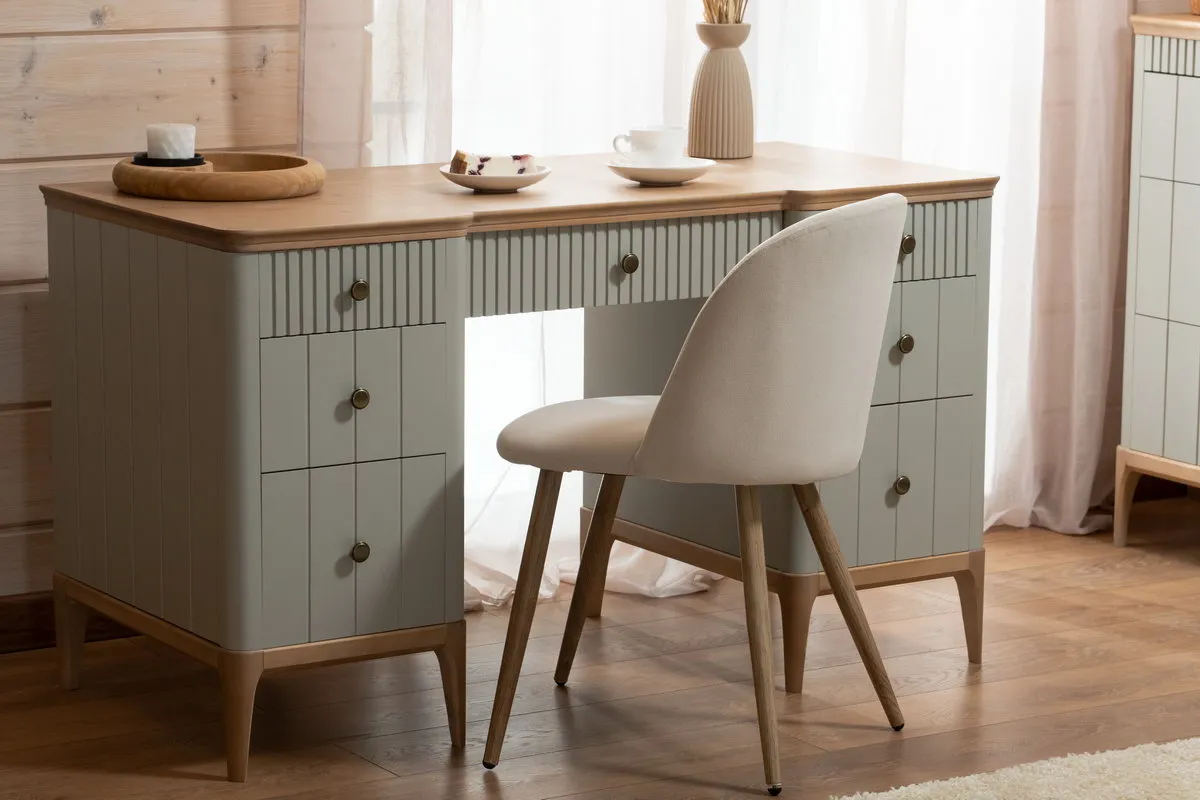 Стол письменный массив сосны Грета №5