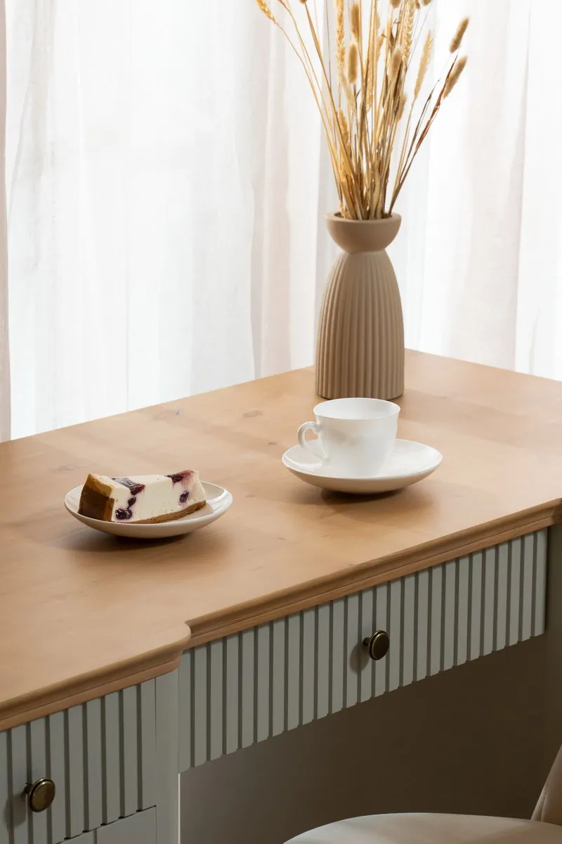 Стол письменный массив сосны Грета №5