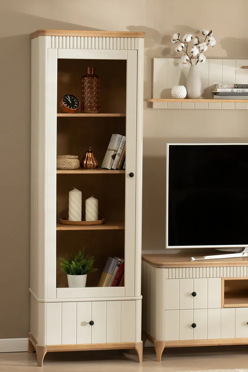 Шкаф книжный Грета №1-140